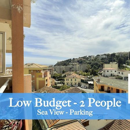 Appartement Les Terrasses 2Pers Parking Wifi à Roquebrune-Cap-Martin Extérieur photo