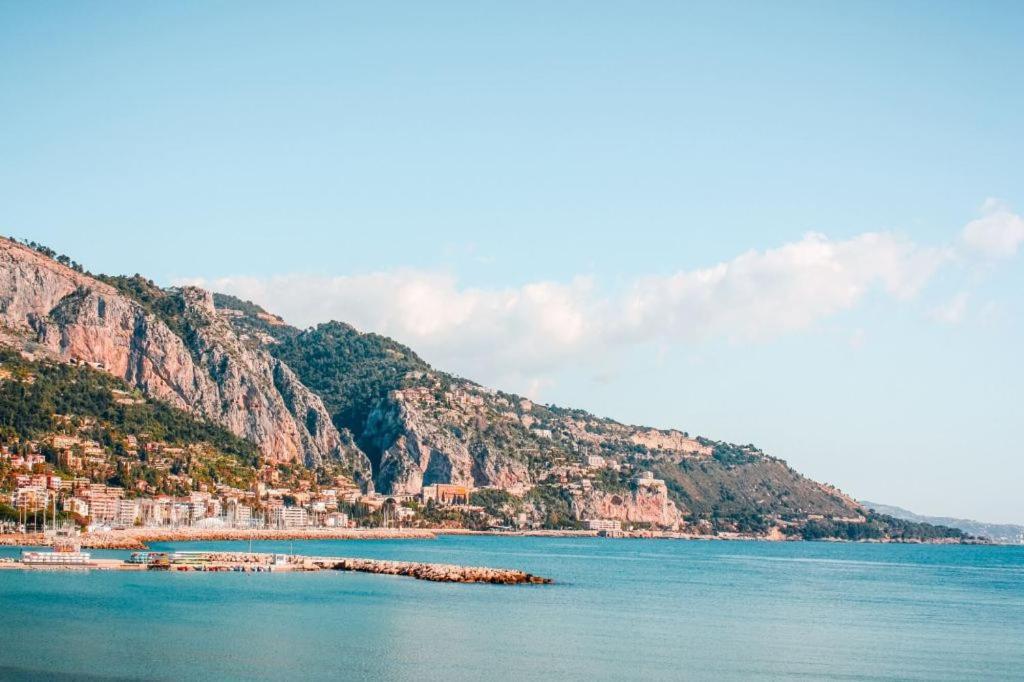 Appartement Les Terrasses 2Pers Parking Wifi à Roquebrune-Cap-Martin Extérieur photo