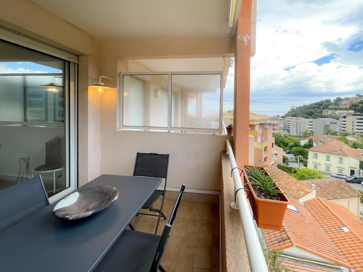 Appartement Les Terrasses 2Pers Parking Wifi à Roquebrune-Cap-Martin Extérieur photo
